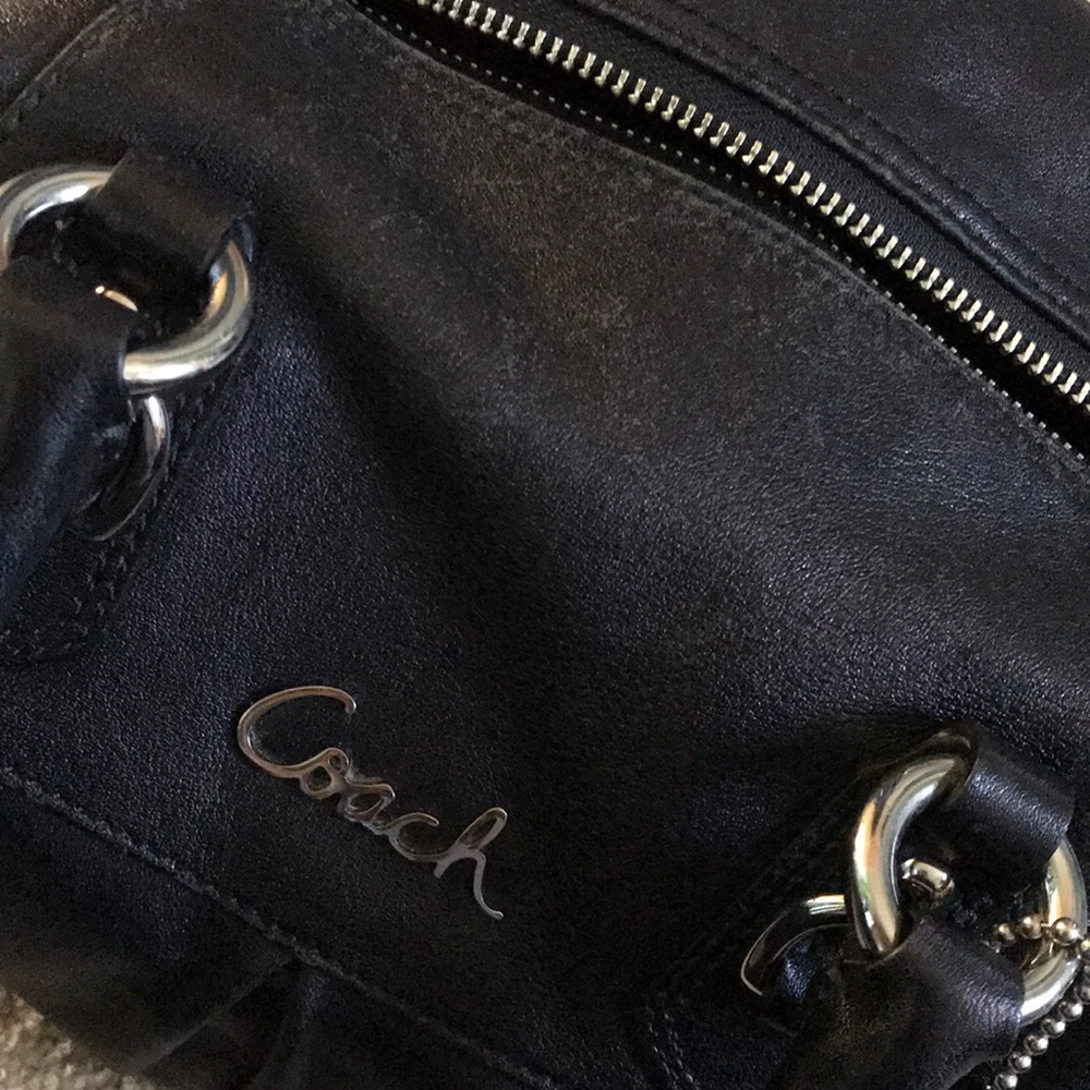 Black Coach Purse - Picture 6 of 6